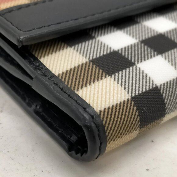 BURBERRY LONDON Long Wallet Beige PVC 200-082425 - Picture 4 of 9